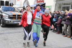 Faschingszug der Damischen Ritter durch die Fußgängerzone in München 2019