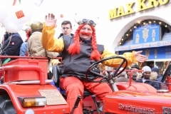 Faschingszug der Damischen Ritter durch die Fußgängerzone in München 2019