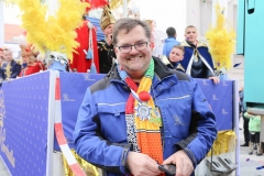 Faschingszug der Damischen Ritter durch die Fußgängerzone in München 2019