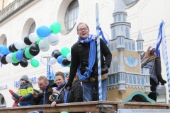 Faschingszug der Damischen Ritter durch die Fußgängerzone in München 2019