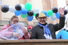 Faschingszug der Damischen Ritter durch die Fußgängerzone in München 2019