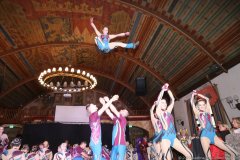 Dance United aus  Wartenberg bei der AfterZug Party beim Faschingszug der Damischen Ritter im Hofbräuhaus in München 2020