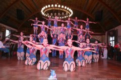 Dance United aus  Wartenberg bei der AfterZug Party beim Faschingszug der Damischen Ritter im Hofbräuhaus in München 2020