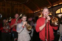 Lumpenkapelle Ringingen, After Zugparty  nach dem Faschingszug der Damischen Ritter im Hofbräuhaus in München 2023