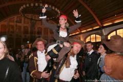 Männerballett Olching, After Zugparty  nach dem Faschingszug der Damischen Ritter im Hofbräuhaus in München 2023