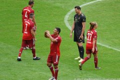 FC Bayern Teampräsentation in der Allianz Arena in München .2021