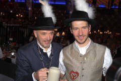 Christian und Felix Neureuther, Filserball am Nockherberg in München 2020