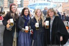 Ramona Pongratz, Arabelle Schörghuber, Stefanie Schörghuber, Alexandra Schörghuber (von li. nach re.)