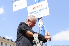 Dieter Reiter, Handwerkerdorf beim Stadtgründungsfest am Odeonsplatz in München 2018