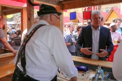 Dieter Reiter, Handwerkerdorf beim Stadtgründungsfest am Odeonsplatz in München 2018