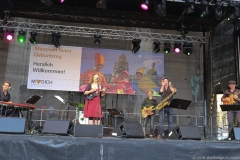 Handwerkerdorf beim Stadtgründungsfest am Odeonsplatz in München 2018