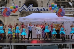 Kindergarde bei der Inthronisation der Narrhalle Prinzenpaare am Marienplatz in München 2019