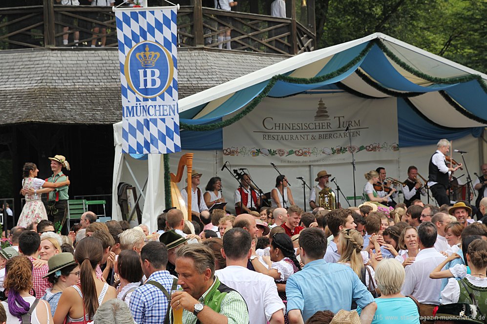 Frühaufsteher in München Fotostrecke Kocherlball 2015