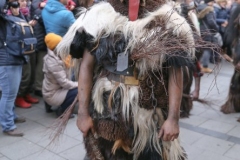 Krampuslauf über den Christkindlmarkt am Marienplatz in München 2019