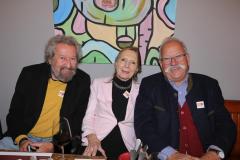 Walter Rambeck, Dr.  Brigitta Rambeck (Mitte), Wiggerl Hagn (re.)