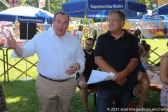 Clemens Baumgärtner und Norbert Lange, Magdalenenfest im Hirschgarten in München 2021