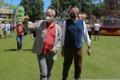 Alexander Reissl (li.), Magdalenenfest im Hirschgarten in München 2021