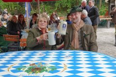 Maibaum im Augustiner Keller in München 2022