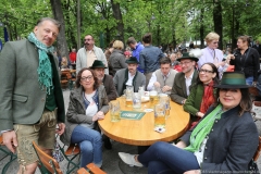 Maibaum im Augustiner Keller 2018