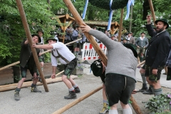 Maibaum im Augustiner Keller 2018