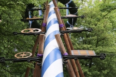 Maibaum im Augustiner Keller 2018