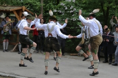 Maibaum im Augustiner Keller 2018