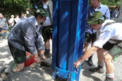 Maibaum im Augustiner Keller 2018