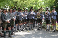 Maibaum im Augustiner Keller 2018