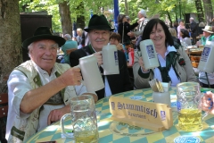 Maibaum im Augustiner Keller 2018