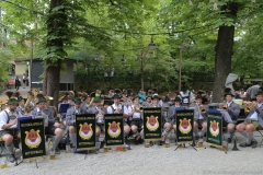 Maibaum im Augustiner Keller 2018