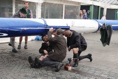 60 Jahre Maibaum am Viktualienmarkt in München 2022