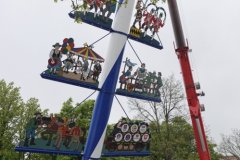 60 Jahre Maibaum am Viktualienmarkt in München 2022