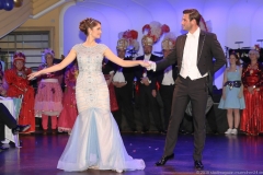 Prinzenpaar 2019 Sarah I., und Fabrician I., Narrhalla Gala Tanznacht Münchner Leben im Hotel Bayerischer Hof in München 2018