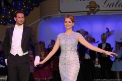 Prinzenpaar 2019 Sarah I., und Fabrician I., Narrhalla Gala Tanznacht Münchner Leben im Hotel Bayerischer Hof in München 2018