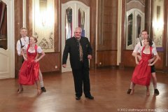 Günther Grauer, Schnuppertraining der Narrhalla Garde im Silbersaal im Deutschen Theater in München 2022