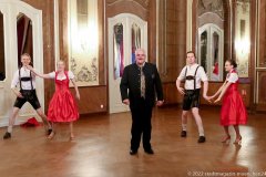 Günther Grauer, Schnuppertraining der Narrhalla Garde im Silbersaal im Deutschen Theater in München 2022