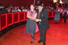 Karl-Heinz Knoll (re.), Oide Wiesn bürgerball im Deutschen Theater in München 2020