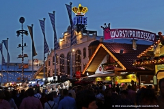 Oktoberfest bei Nacht 2016