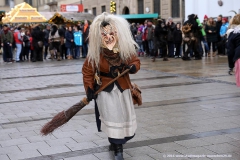 Perchtenlauf am Christkindlmarkt 2016