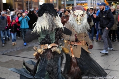 Perchtenlauf am Christkindlmarkt 2016