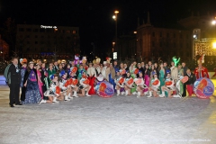 Prinzenpaare beim Eiszauber 2016