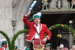 Stefan Schiedermeier, Schäfflertanz am Marienplatz in München 2022