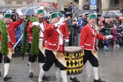 Schäfflertanz am Marienplatz in München 2022