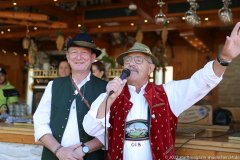 Norbert Schußmann und Otto Seidl (re.), Sommerfest am Luise-Kieselbach-Platz in München 2022