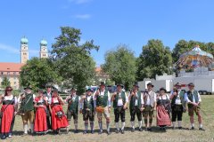 Haderner Böllerschützen, Sommerfest am Luise-Kieselbach-Platz in München 2022