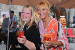 Sonja Kerkez und Dana Baehr(re.), Sommerfest der Innenstadtwirte im Rathaus Prunkhof in München 2023