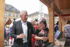 Dieter Reiter, Handwerkerdorf am Odeonsplatz beim Stadtgründungsfest in München 2019