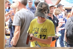 Handwerkerdorf am Odeonsplatz beim Stadtgründungsfest in München 2019