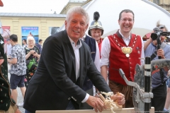 Dieter Reiter, Handwerkerdorf am Odeonsplatz beim Stadtgründungsfest in München 2019