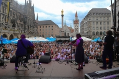 Stadtgründungsfest am Marienplatz in München 2019